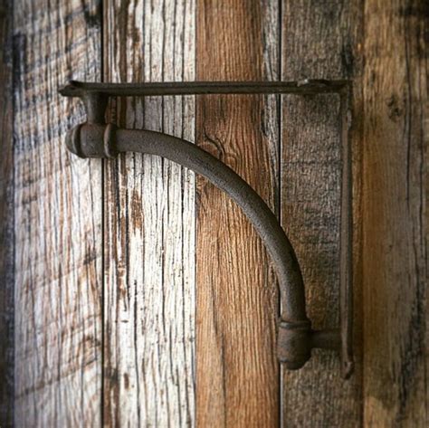 rustic metal gun brackets|rustic farmhouse shelf brackets.